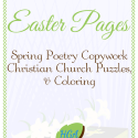 Easter - Spring Poetry Copywork and Puzzles - Member Freebie