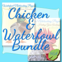 Chicken & Waterfowl - Ducks, Geese, Swans - Notebooking Writing Journal Pages Bundle