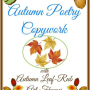Autumn Copywork and Notebooking Pages - Member Freebie