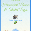 Awesome Homeschool Planner & Student Pages