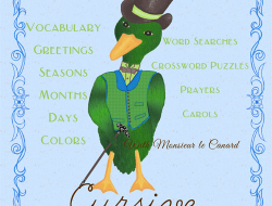 French Handwriting Copywork: Traditional Cursive