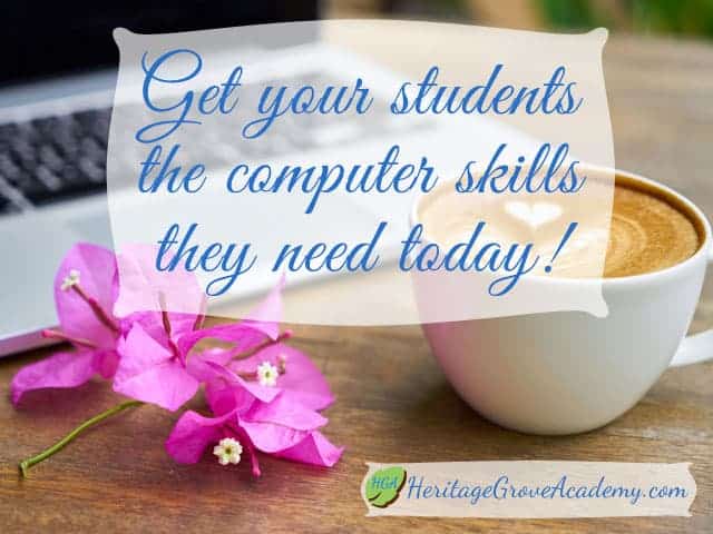 Books for Homeschool Students to Learn Computers, Typing, and Keyboarding