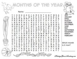 months_word_search