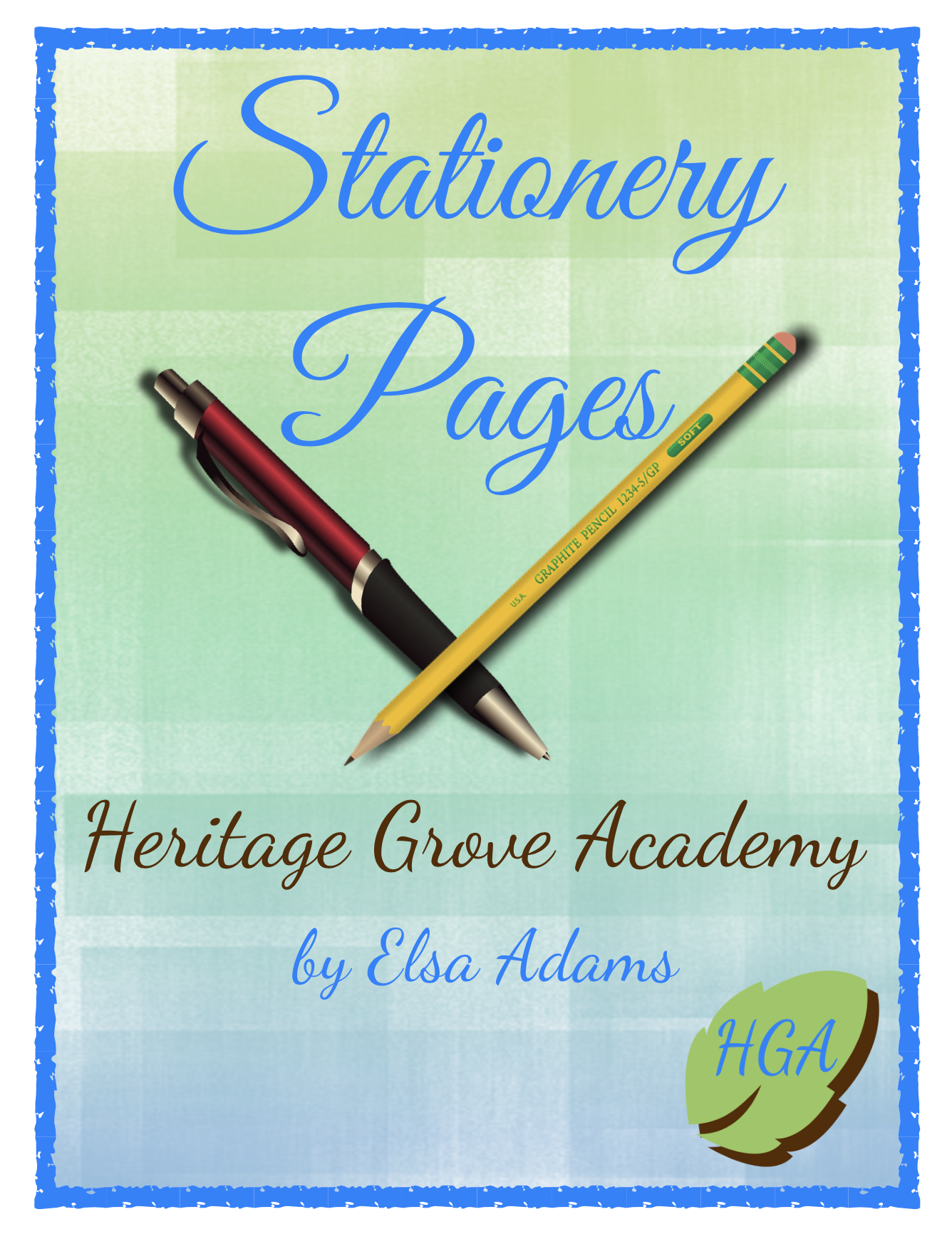 Stationery Animal Nature Notebooking Pages