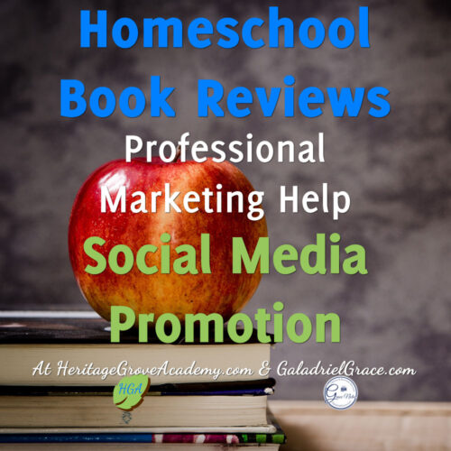 Professional homeschool book curriculum reviews and children's books - help with marketing and social media promotion.