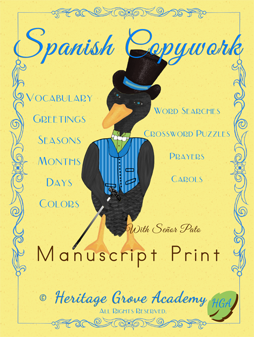 Volume 1 Spanish Handwriting Copywork