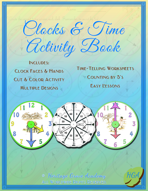 Clocks and Time Activity Book