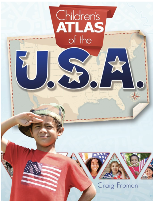 Children's Atlas of the USA - Christian geography and state book