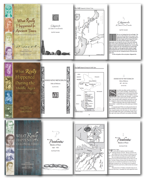 Historical Fiction books with Maps and illustrations for homeschool history